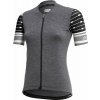 Cyklistický dres DOTOUT Touch, melange dark grey dámský