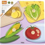 Viga dřevěná vkládačka zelenina – Zboží Dáma
