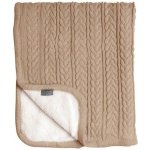 VINTER & BLOOM Deka Cuddly Almond Beige 2021 100x80 – Zboží Mobilmania