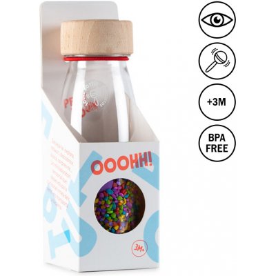 Petit Boum senzorická zvuková lahev knoflíky 250ml – Zbozi.Blesk.cz