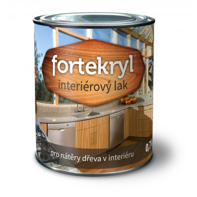 Fortekryl Interiérový lak 0,7 kg mat – Zboží Mobilmania