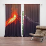 Závěsy Sopka: 2 ks - 140x250 cm - Sablio – Hledejceny.cz