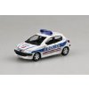 Model Cararama Peugeot Car 206 policie 1:43