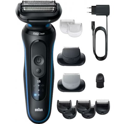 Braun Series 5 52-B1650s černý modrý – Zboží Mobilmania