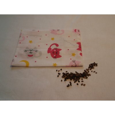 Pro útulný domov Nahřívací polštářek Kočky barevné s pohankovými slupkami – Zboží Dáma