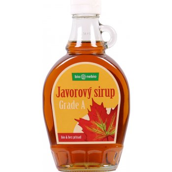 BioNebio Bio Javorový sirup Grade A 250 ml