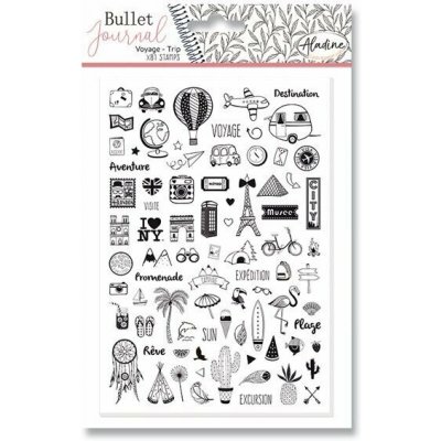Razítka Stampo Planner - Cestování, 81 ks – Zboží Mobilmania