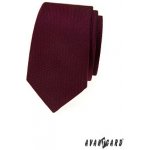 Avantgard kravata Lux Slim 571-22293 bordó – Sleviste.cz