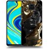 Pouzdro a kryt na mobilní telefon Xiaomi Pouzdro Picasee silikonové Xiaomi Redmi Note 9 Pro - Black Gold černé