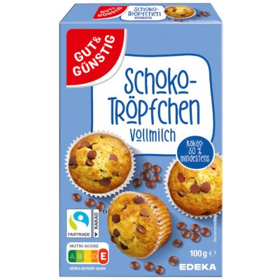 G&G Čokoládové kapičky z mléčné čokolády 100 g – Zboží Mobilmania