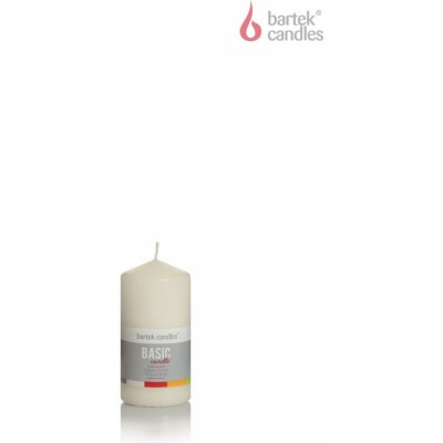 Bartek Candles BASIC 60x120mm 270g bílá – Zboží Mobilmania