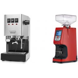 Set Gaggia New Classic E24 + Eureka Atom 60