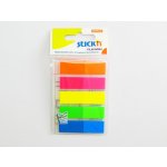 Záložky samolepicí Stick´n 45x12 mm, 5x25 lístků – Hledejceny.cz