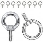 Šrouby s okem M4, Šrouby s okem z nerezové oceli 304, Šroub s okem, Metrický šroub s okem, Šrouby s – Zbozi.Blesk.cz