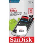 SanDisk microSDHC 32 GB UHS-I U1 SDSQUNS-032G-GN3MN – Zboží Mobilmania