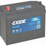 Exide Excell 12V 45Ah 300A EB457 – Sleviste.cz