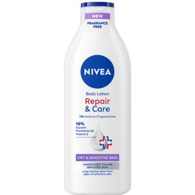 Nivea Repair & Care Sensitive tělový krém, 400 ml – Hledejceny.cz