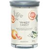 Svíčka Yankee Candle Signature tumbler White Spruce & Grapefruit 567 g