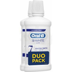 Oral-B 3D White Luxe Perfection Ústní Voda bez alkoholu 500 ml