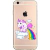 Pouzdro a kryt na mobilní telefon Apple Pouzdro UNICORN MAKES RAINBOW APPLE IPHONE 7 PLUS/8 PLUS