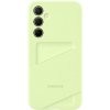 Pouzdro a kryt na mobilní telefon Samsung Samsung Galaxy A35 Card Slot Case Lime EF-OA356TMEGWW