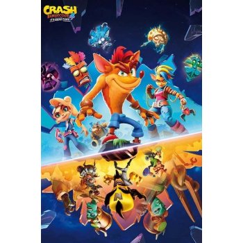 Crash Bandicoot - plakát Crash 4