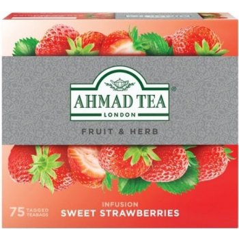 Ahmad Tea Fruit & Herb Infusion SWEET STRAWBERRIES 75 x 1,8 g