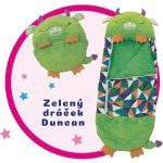Happy Nappers spacáček usínáček zelený dráček Duncan – Zboží Mobilmania