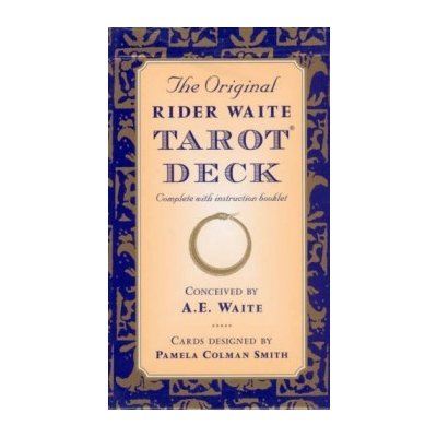 The Original Rider Waite Tarot Deck - Arthur Edward Waite – Zbozi.Blesk.cz