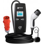 Sector Basic přenosná 16A 400V CEE 5pin Type 2 délka 5m EL-CEE5T2-3F16A-5M-B | Zboží Auto