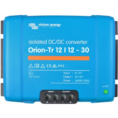 Victron Energy Orion 8-17V/12V 220W oitr12/12-18 – Zbozi.Blesk.cz