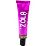 Zola barva na obočí s kolagenem 03 Brown hnědá 15 ml – Zboží Dáma
