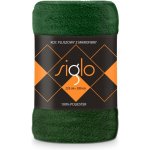 Faro Plyšová deka lahvově zelená super soft 200x220 – Zbozi.Blesk.cz