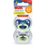 Nuk šidítko Happy Nights box kluk modrá 2 ks – Zbozi.Blesk.cz