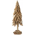 Velký dřevěný vánoční stromek z naplaveného dřeva Driftwood – 40*40*100 cm - J-Line by Jolipa – Hledejceny.cz