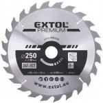 EXTOL PREMIUM 8803242 kotouč pilový s SK plátky, O 250x3,0x30mm, 60T – Zboží Mobilmania