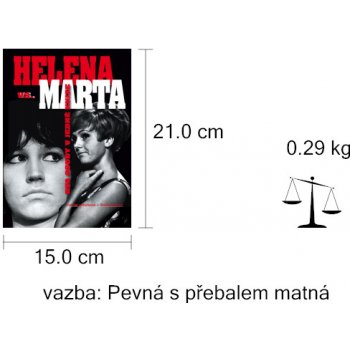 Helena vs. Marta - Dva osudy v jedné knize - Sedláčková Martina, Tauchen Čeněk