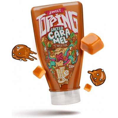 LifeLike Sweet Topping Slaný karamel 250 g – Zboží Dáma