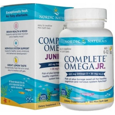 Nordic Naturals Omega Junior citronový 90 kapslí – Hledejceny.cz