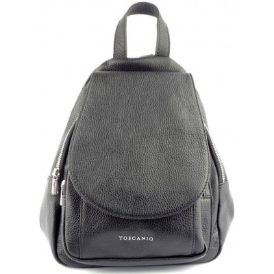 Toscanio kožená kabelka A186 TOS černá – Zboží Mobilmania