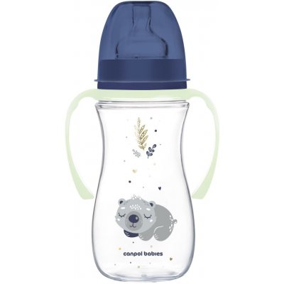 Canpol babies antikoliková lahev EasyStart Sleepy Koala modrá 300 ml – Zboží Dáma