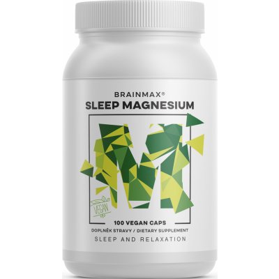 BrainMax Sleep Magnesium, 320 mg, 100 kapslí – Hledejceny.cz