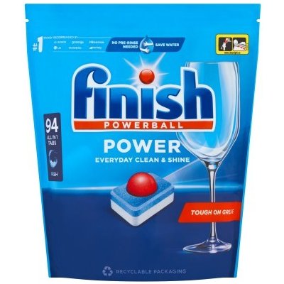 Finish Powerball Power All in1 Regular Kapsle do myčky nádobí 94 ks – Zboží Dáma