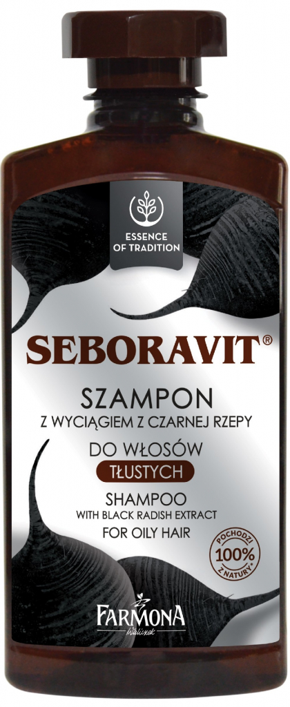 Farmona Seboravit šampon pro mastné vlasy a vlasovou pokožku Black Radish Extract 330 ml