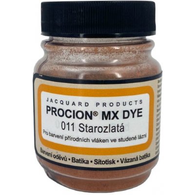 Jacquard Procion MX 19 g starozlatá – Zboží Dáma