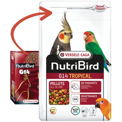 Versele-Laga NutriBird G14 tropical 10 kg – Zboží Mobilmania