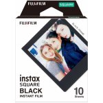 Fujifilm Instax Square film Black 10ks – Zboží Živě