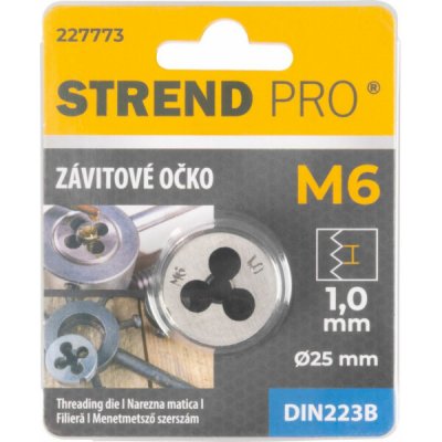 Zavitove ocko Strend Pro, M6x1 mm, metricky zavit, prumer 25 mm, DIN223B – Hledejceny.cz