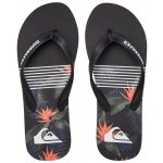 Quiksilver Molokai Jungle black grey black letní žabky – Hledejceny.cz