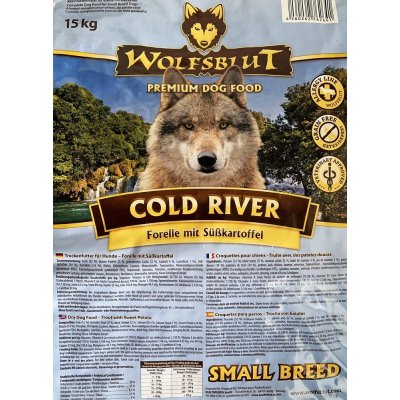 Wolfsblut Cold River Small Breed 15 kg – Zbozi.Blesk.cz